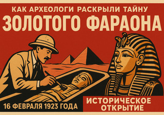 Как археологи раскрыли тайну золотого фараона