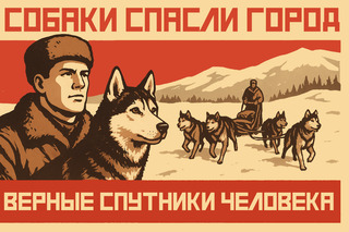 Собаки спасли город