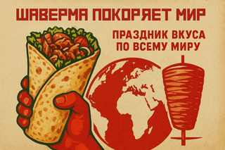 Шаурма покоряет мир