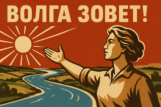 Течёт река Волга