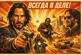 Киану Ривз: всегда в деле