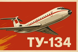 Герой неба Ту-134