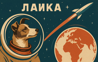 Собака на орбите