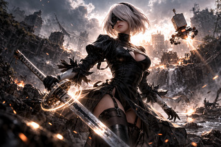 Косплей NieR: Automata