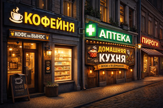 Вывески только на русском