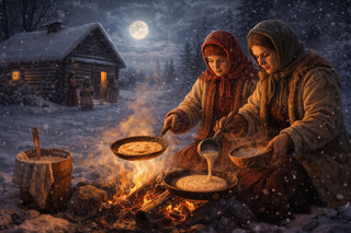 Блины под луной