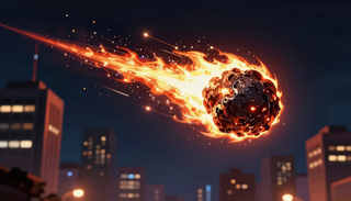 Европа пережила падение крупного метеорита