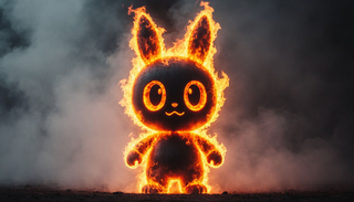 Лабуба в огне