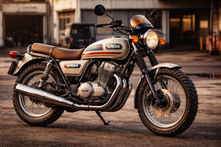 Дизайн мотоцикла АвтоВАЗ от нейросети