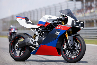 Дизайн мотоцикла АвтоВАЗ от нейросети