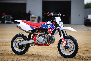 Дизайн питбайка АвтоВАЗ от нейросети