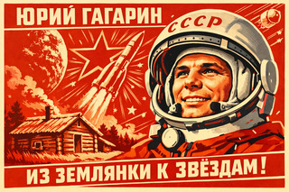 Юрий Гагарин: из землянки к звёздам
